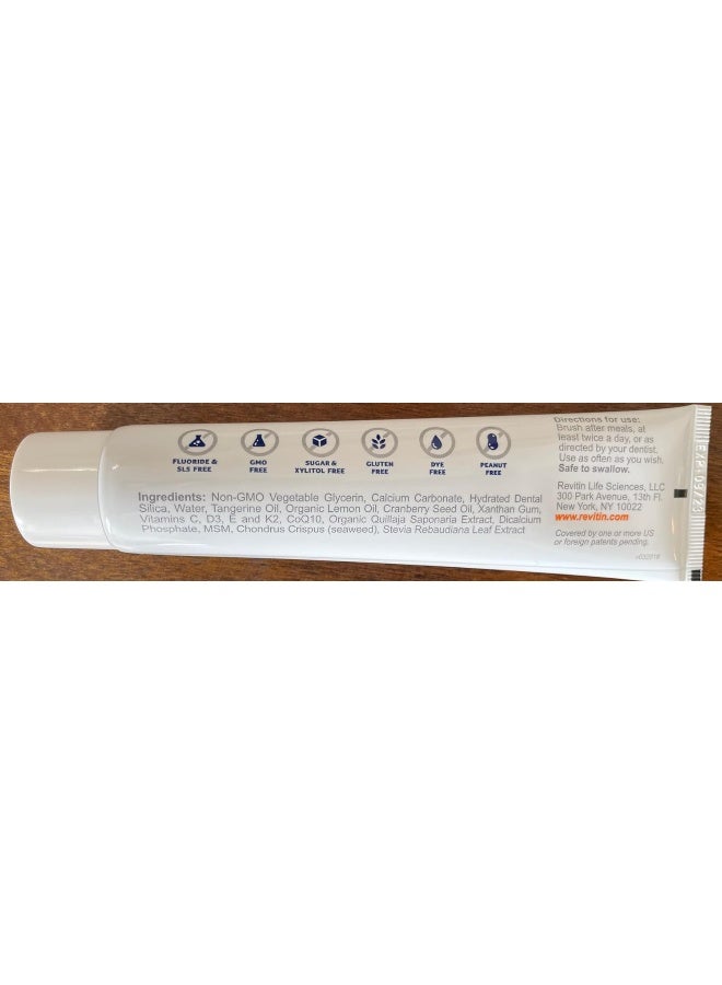 Revitin Natural Toothpaste and Prebiotic Oral Therapy - Pack of 3 - Image 2